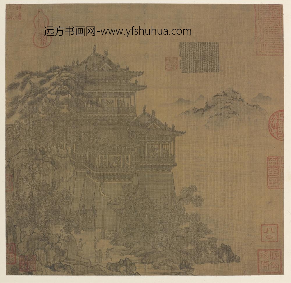 夏永_岳阳楼图