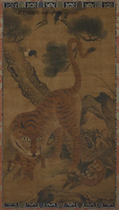 子母虎喜鹊图.jpg
