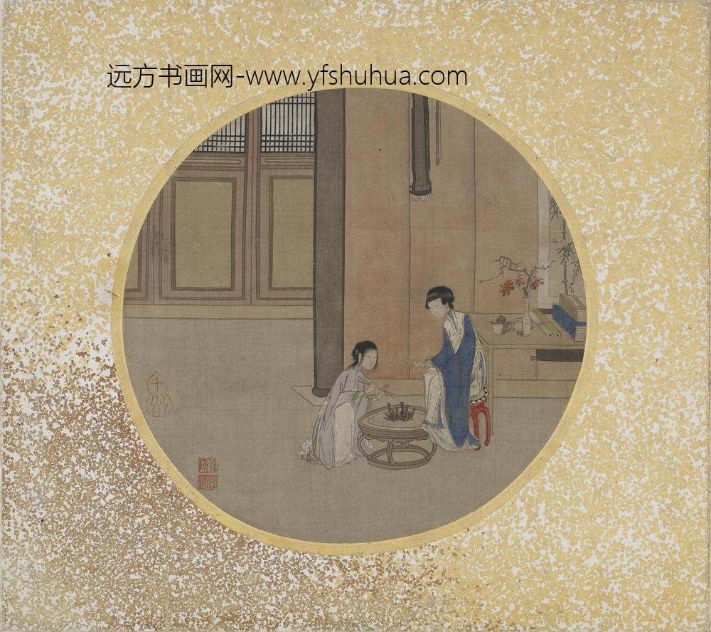 孙璜_人形之图册（仇英笔）_