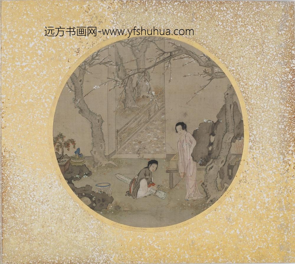 孙璜_人形之图册（仇英笔）_