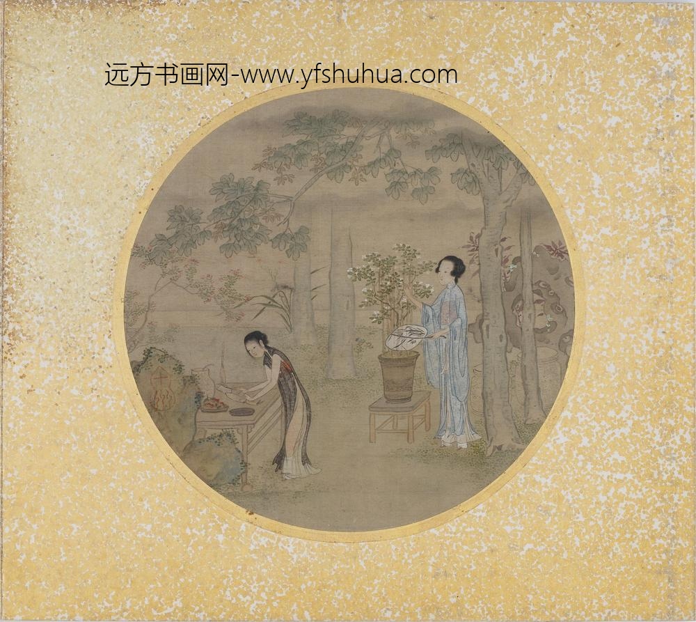 孙璜_人形之图册（仇英笔）_