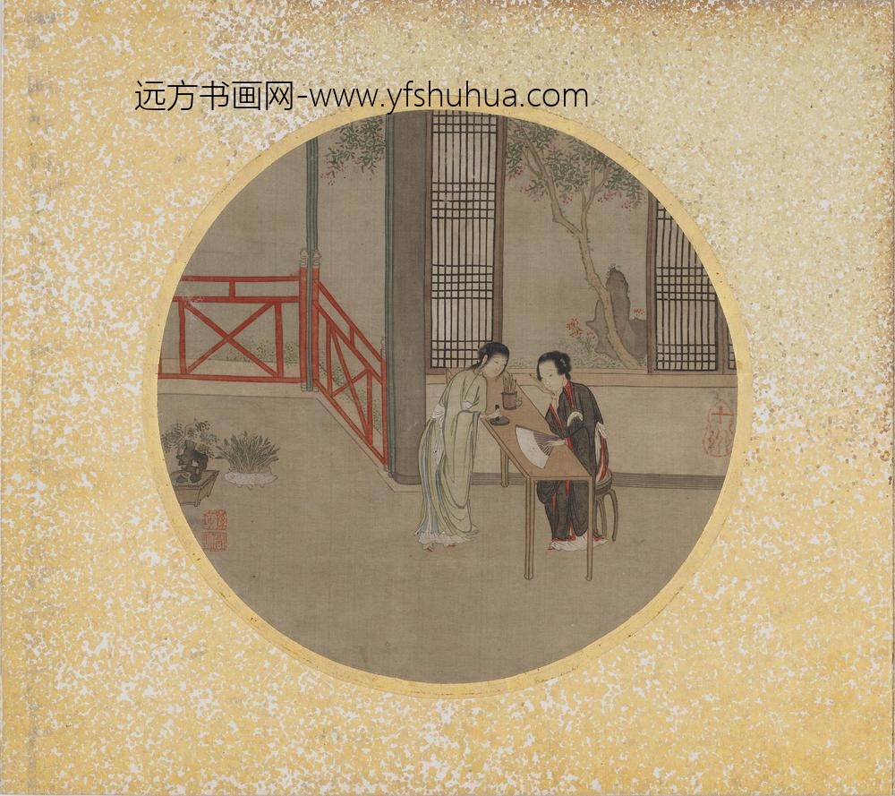 孙璜_人形之图册（仇英笔）_