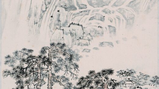 宋文治 山水松风图轴.jpg