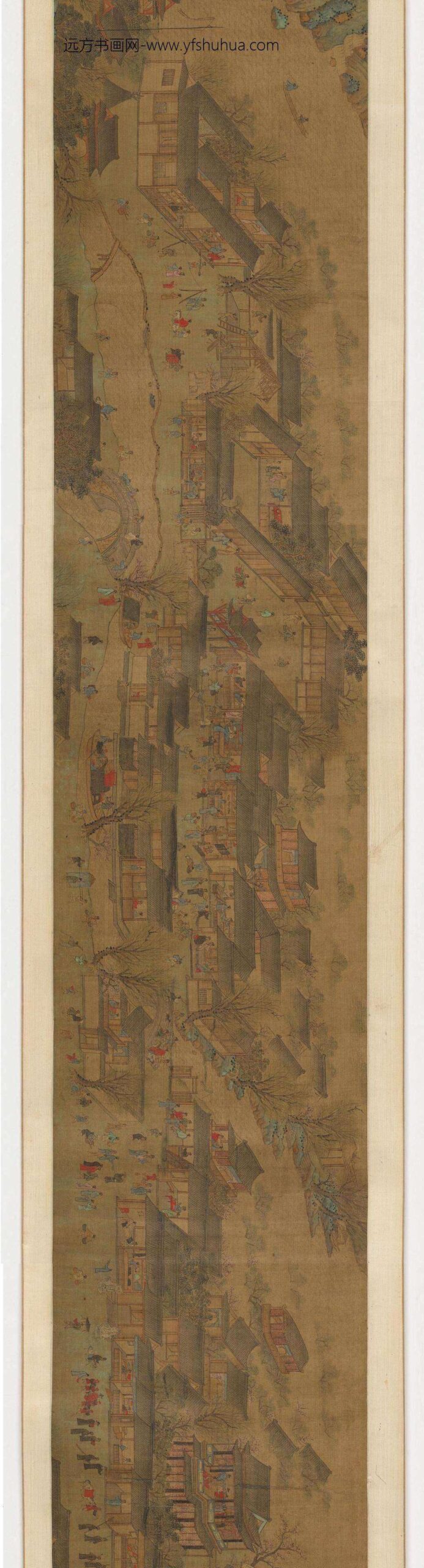 张择端_江村春景图_
