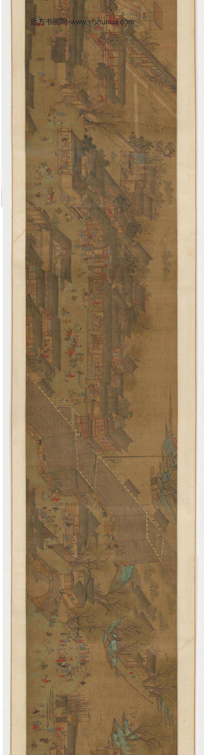 张择端_江村春景图_