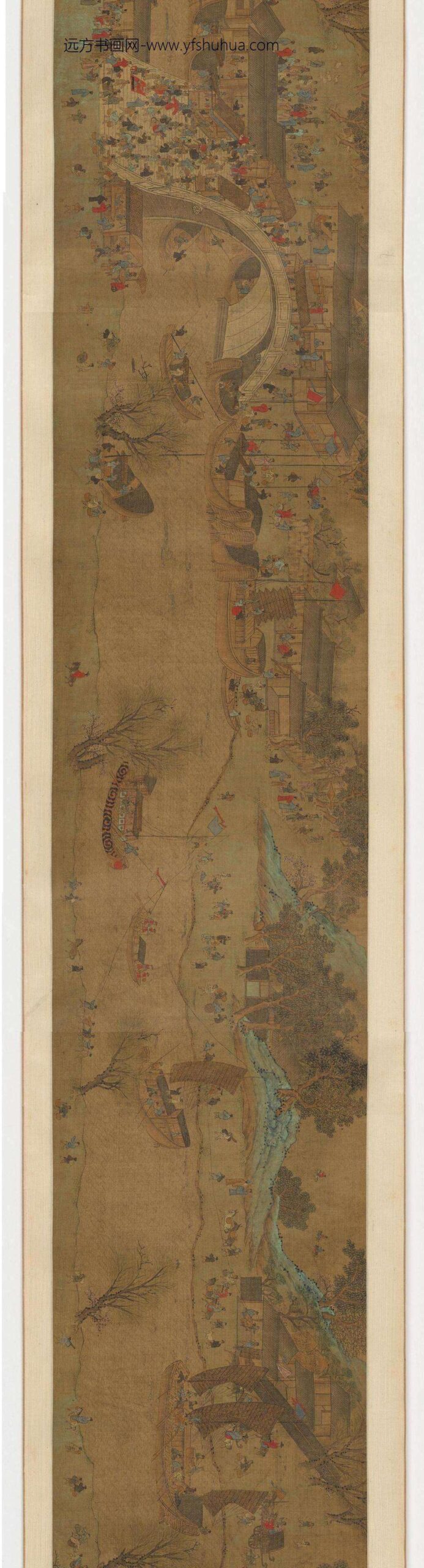 张择端_江村春景图_