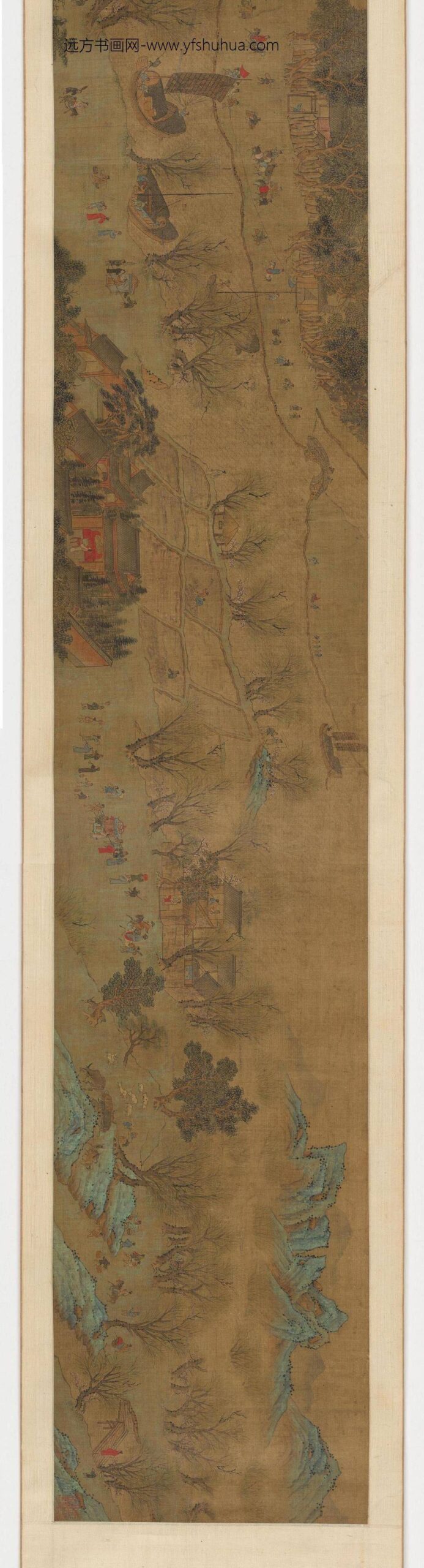 张择端_江村春景图_