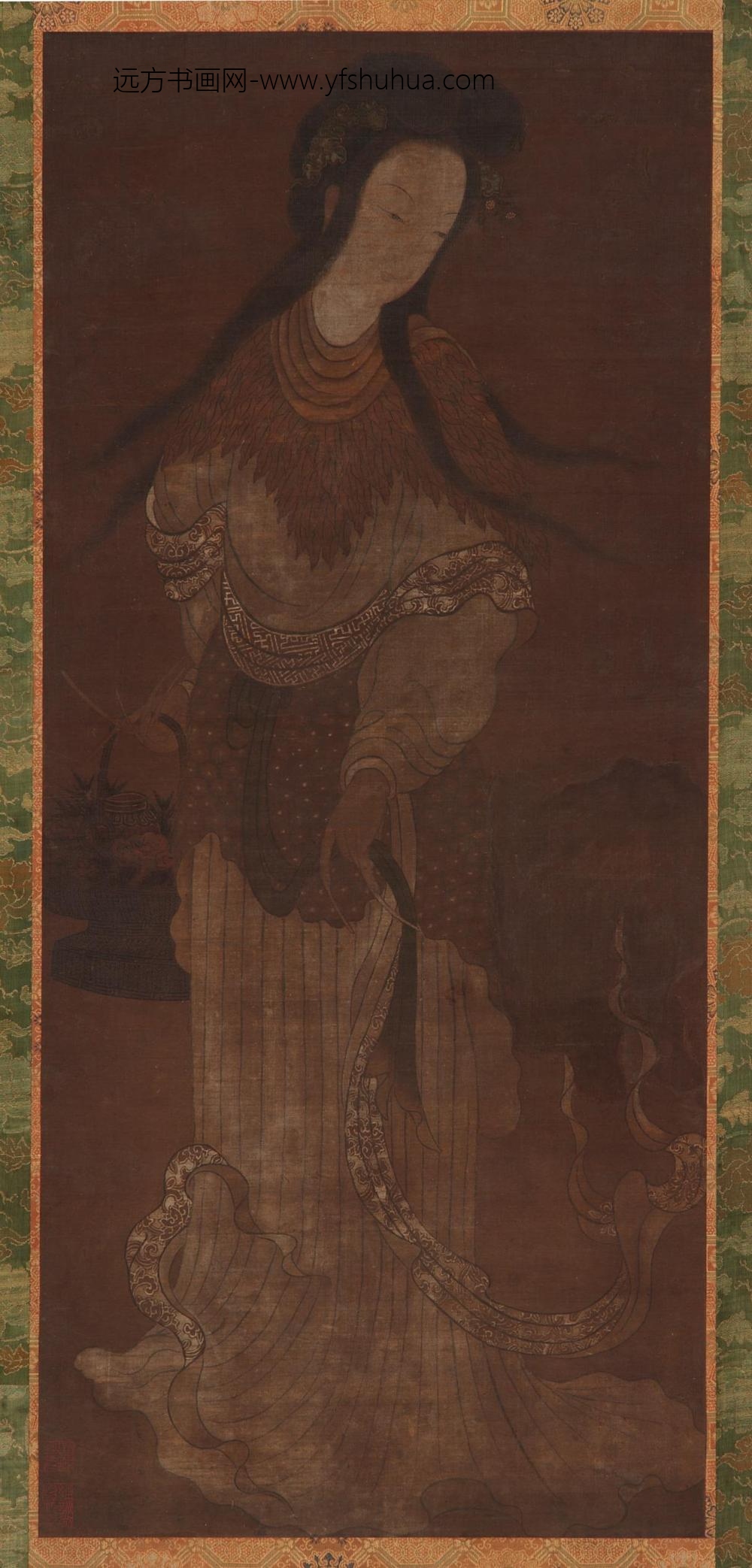 张玫_仙女立像图