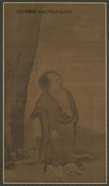 张路 拾得玩月图.jpg