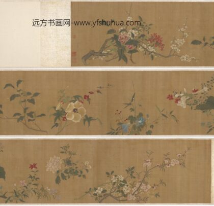 徐熙 花卉图卷.jpg
