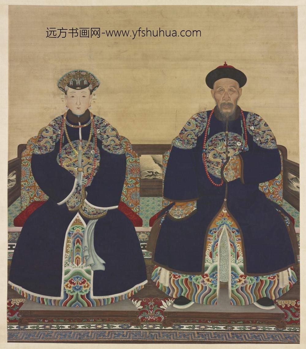 恂郡王允禵夫妇肖像
