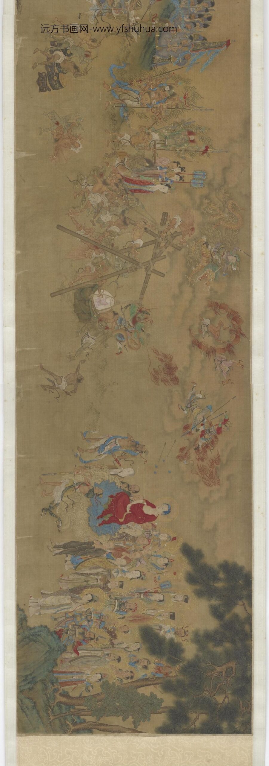 托钵度鬼子母图_