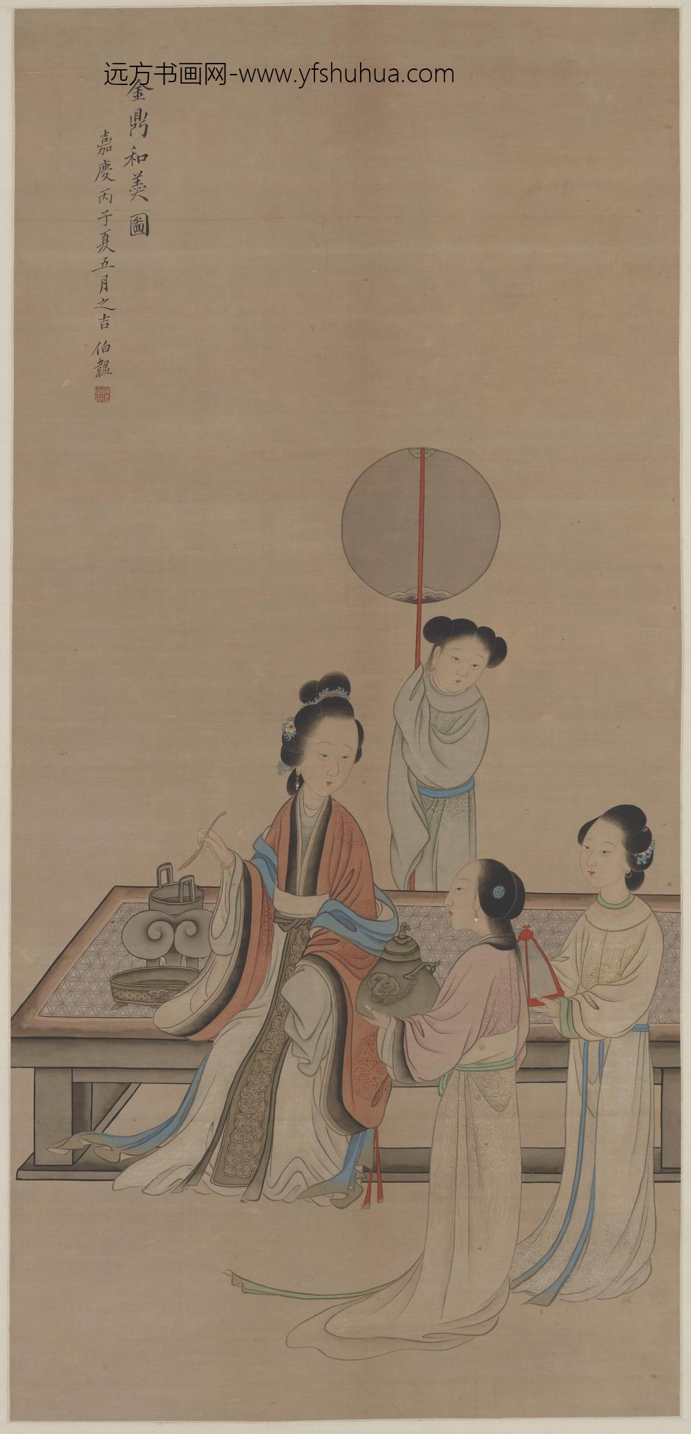 改琦_金鼎和美图