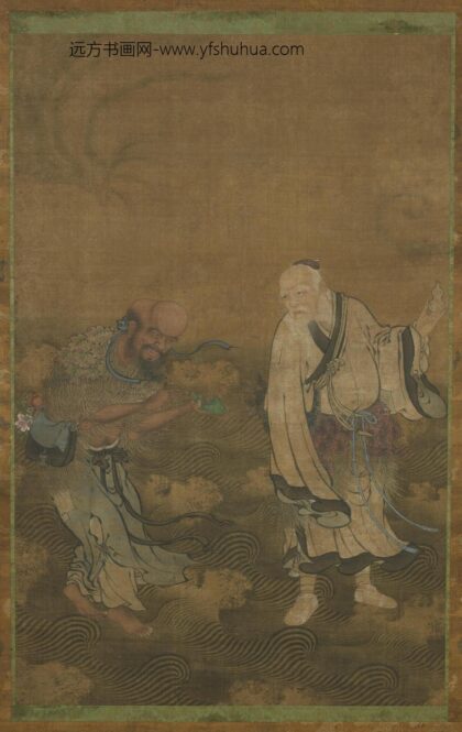 方椿年 仙人渡水图.jpg