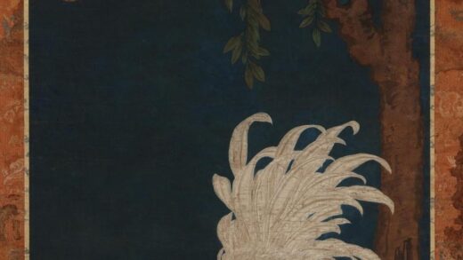 易元吉 树下白雄鸡图.jpg
