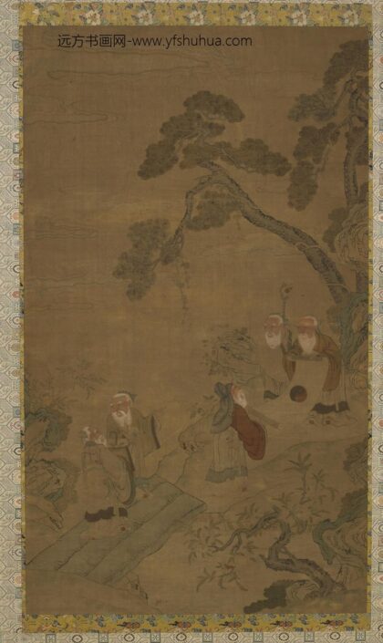 朱克柔 缂丝五老图.jpg
