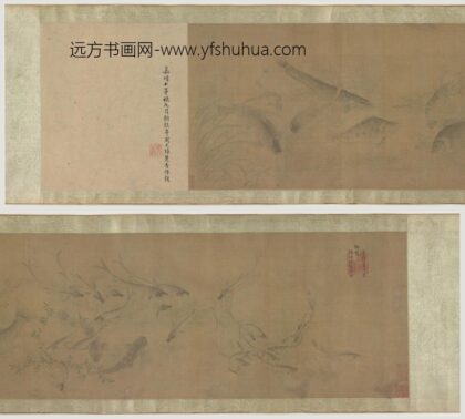 朱瞻基 明宣宗 鱼虾水藻图.jpg