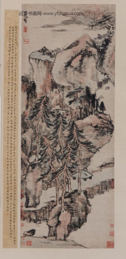 朱耷 五松山图轴.jpg