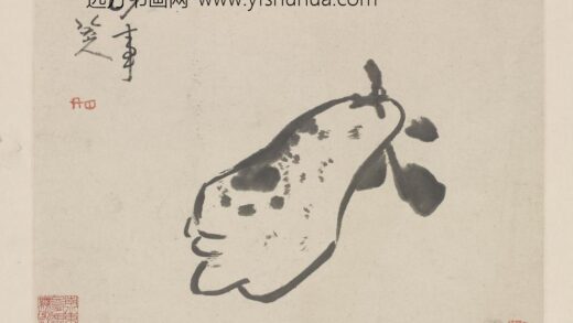 朱耷 佛手图册页.jpg