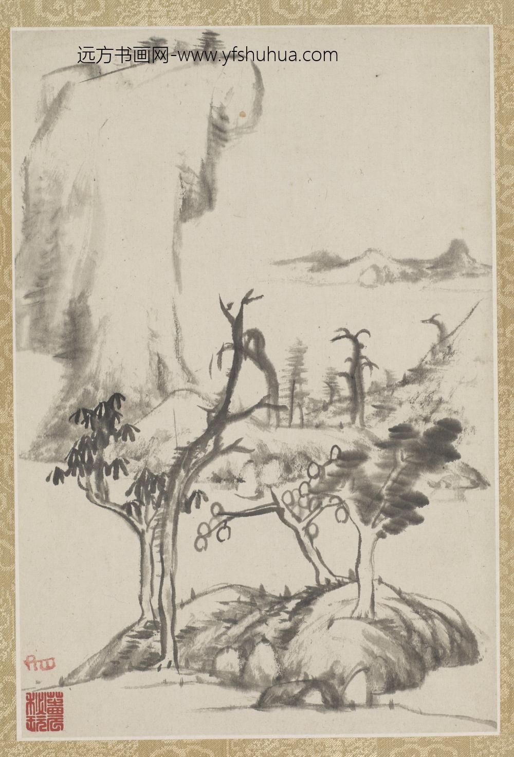 朱耷_八大山人书画合册_