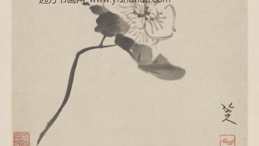 朱耷 芙蓉图册页.jpg