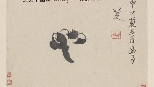 朱耷 莲蓬图册页.jpg