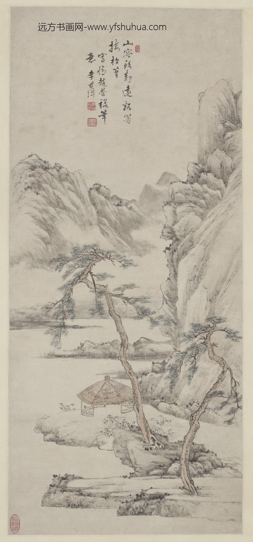李世倬_仿赵孟頫山水图