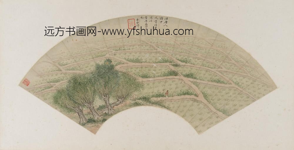 李世倬_白鹭水田图