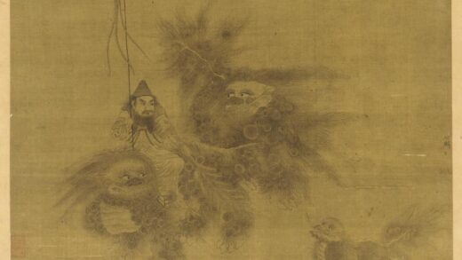 李公麟 三狮尊者图.jpg