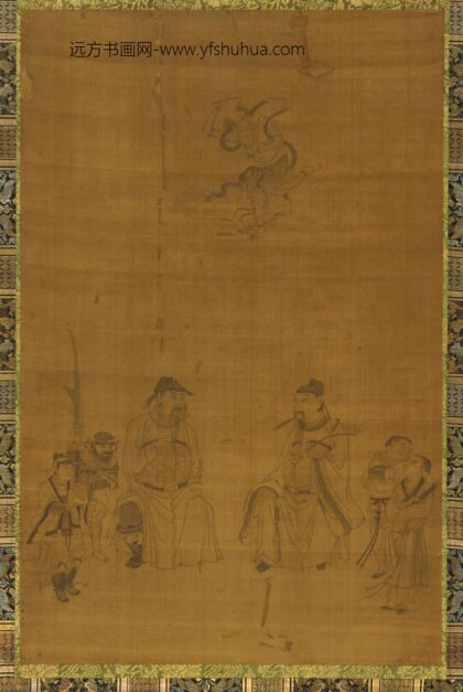 李公麟 关圣文昌魁星图.jpg