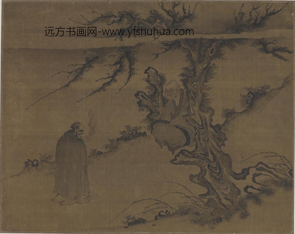 李公麟_十八罗汉图册_
