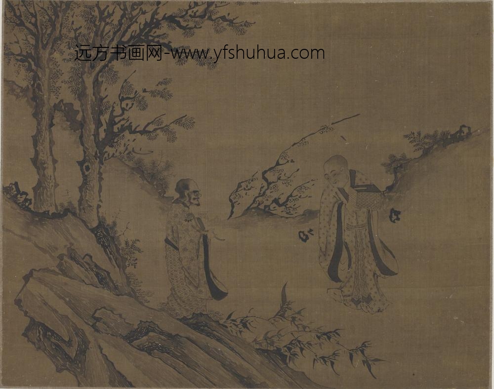 李公麟_十八罗汉图册_
