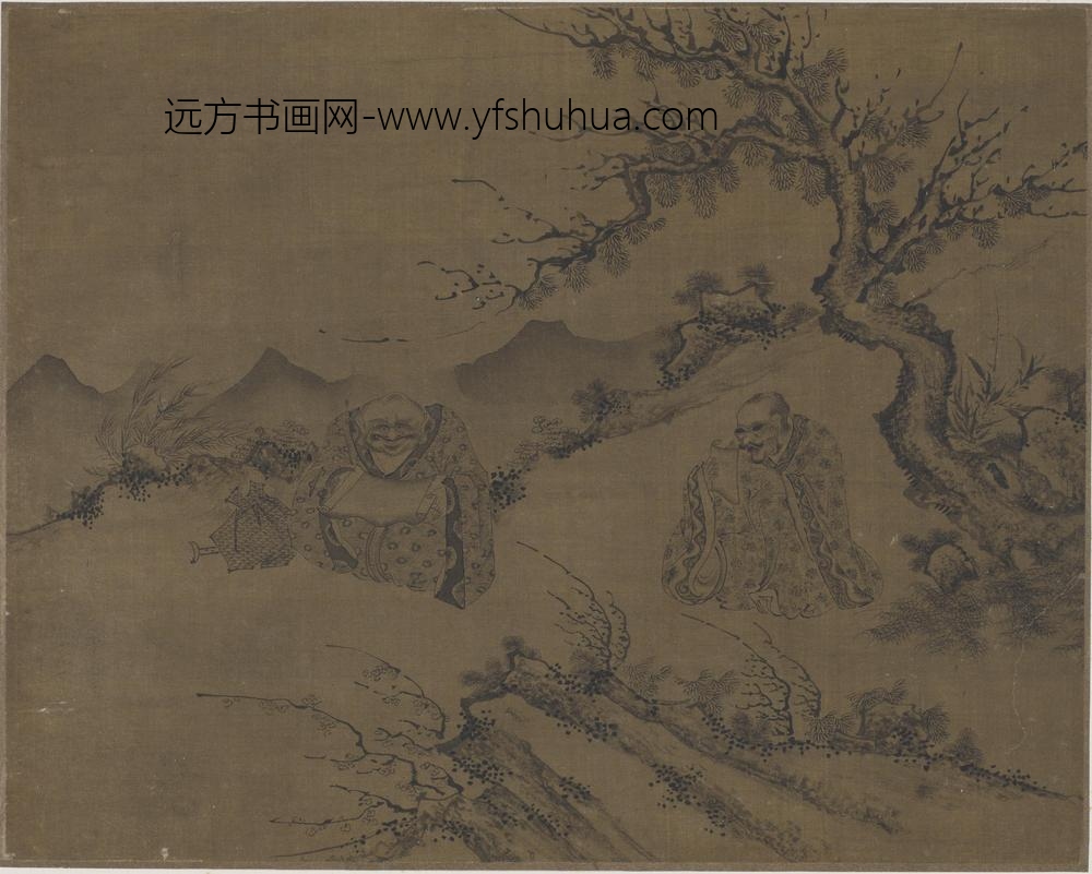 李公麟_十八罗汉图册_