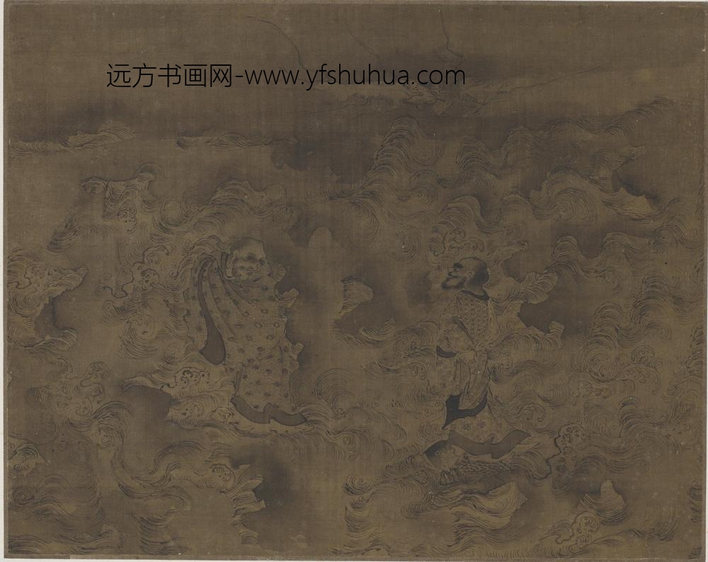 李公麟_十八罗汉图册_