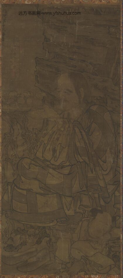 李公麟 第十三尊者因揭陀罗汉像.jpg