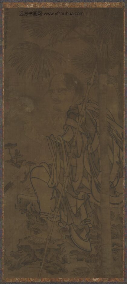 李公麟 罗汉图之诺迦跋哩陀第三尊者.jpg