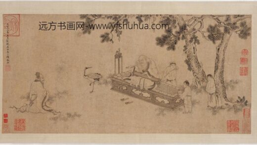 李公麟 老子出函谷关授道德经图.jpg
