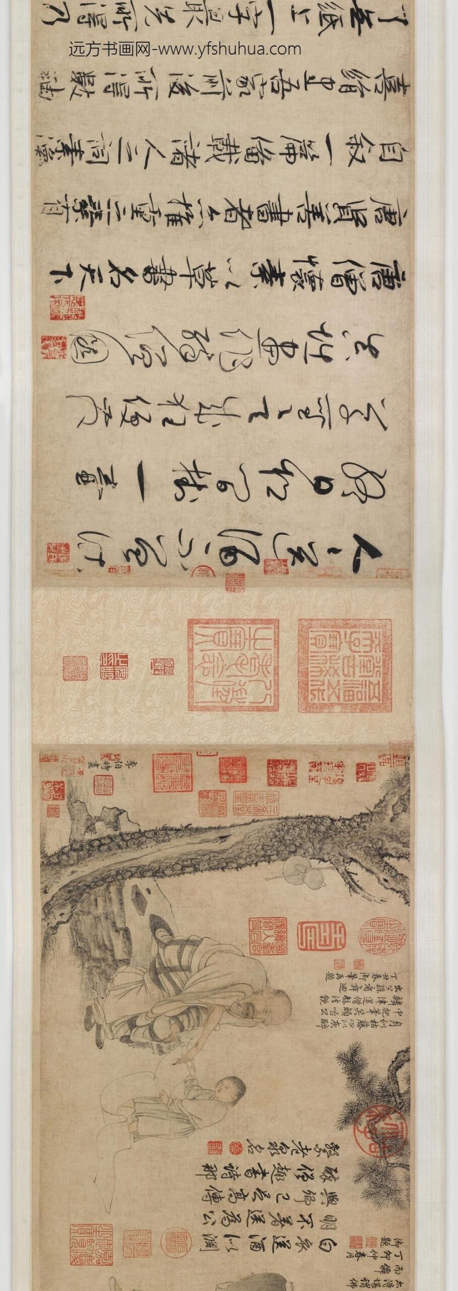 李公麟_醉僧图_