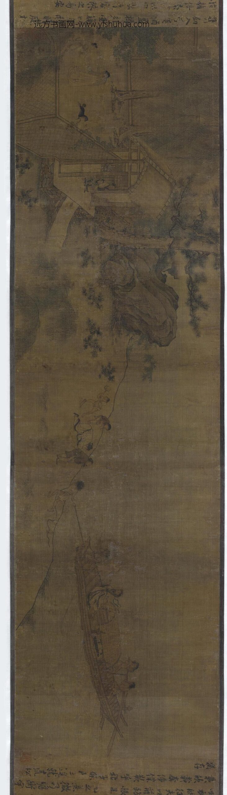 李公麟_陶渊明归隐图_