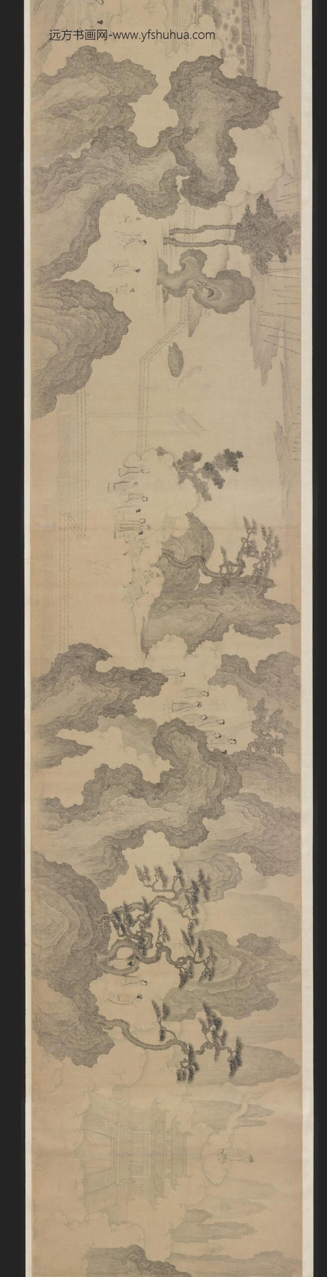 李公麟_龙眠居士群仙高会图真迹__