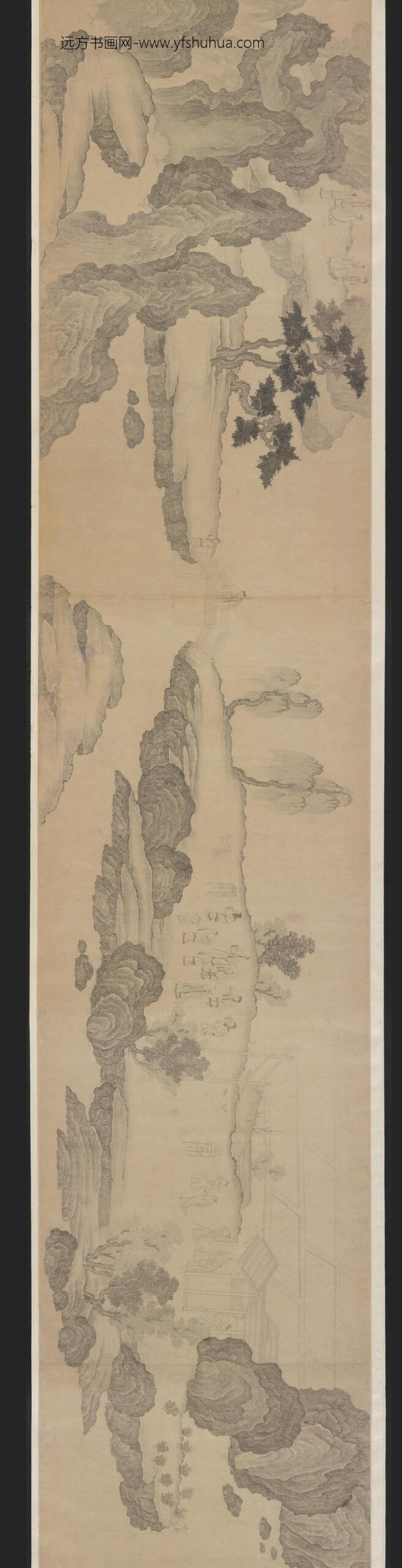 李公麟_龙眠居士群仙高会图真迹__