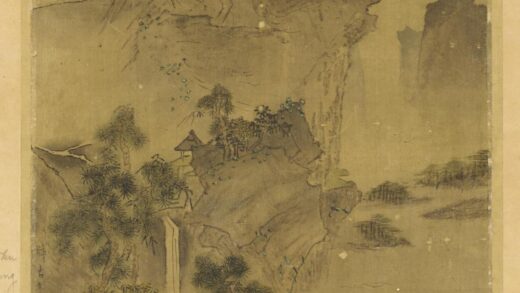 李唐 临水崖亭松壑图.jpg