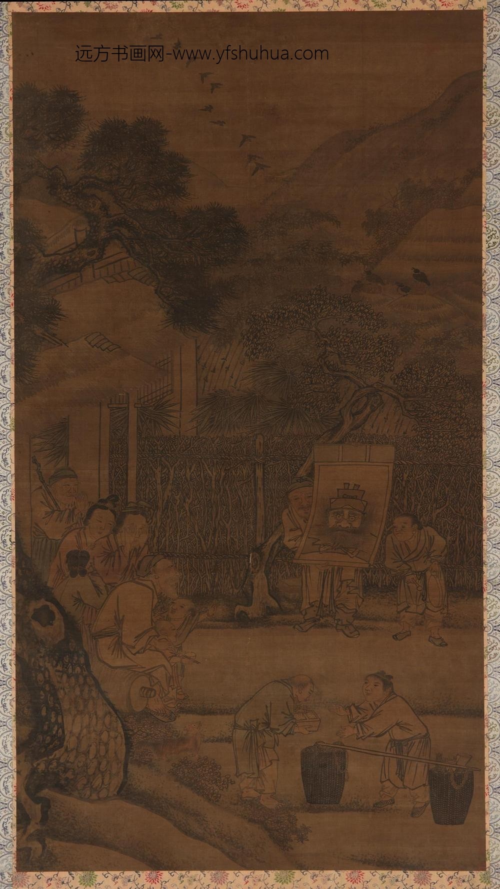 李唐_宅中驱邪图