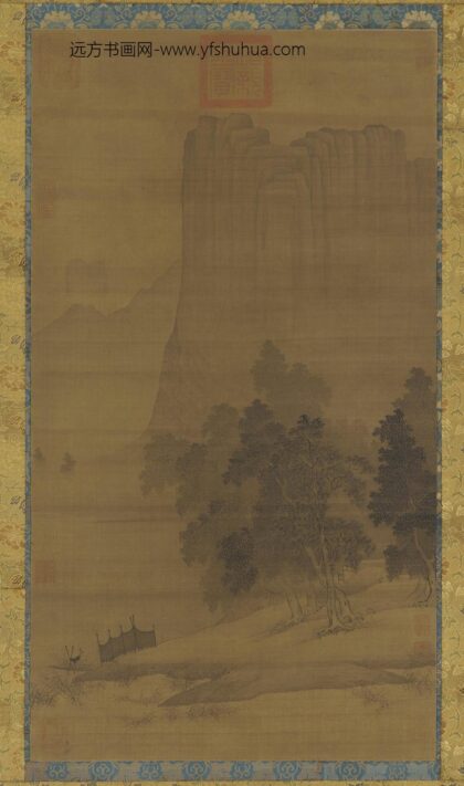 李唐 雨后晒网图.jpg