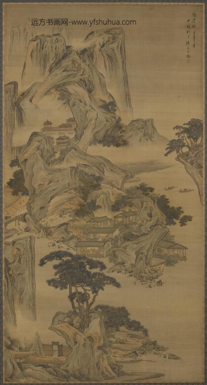 李寅 法李晞古笔意山水图.jpg