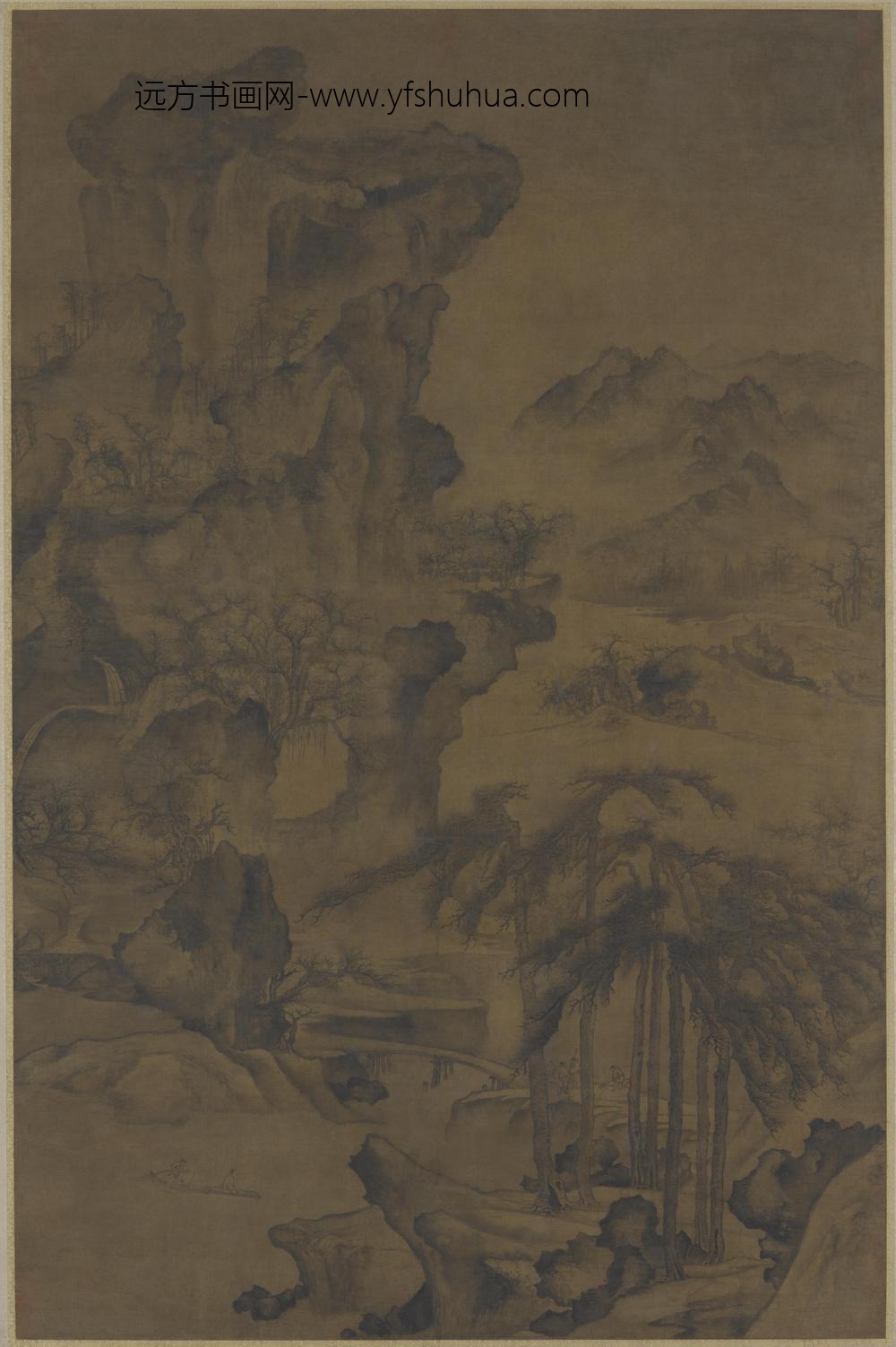 李山_松杉行旅图_