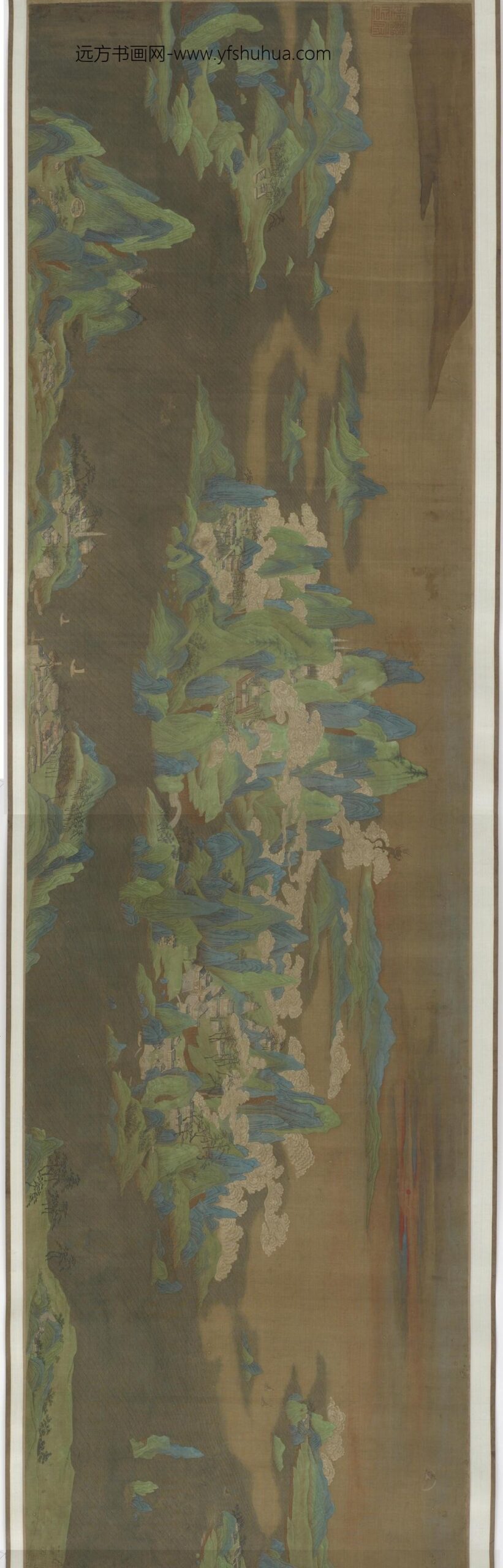 李昭道_海天旭日图卷_