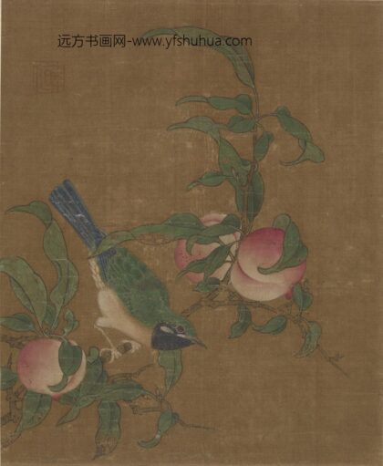 李植 杏枝栖禽图.jpg