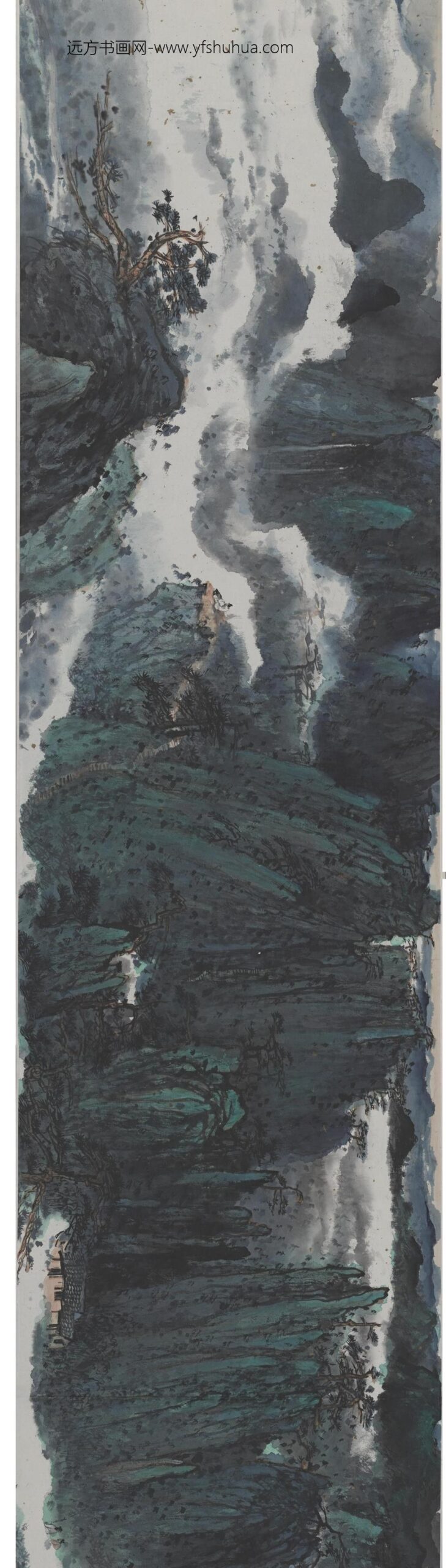 杨彦_山水手卷_