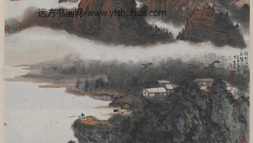 杨彦 江边垂钓图轴.jpg